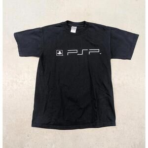 Y2K Sony PSP Playstation launch promo t-shirt